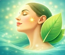 Amélioration de la peau avec iTeraCare terahertz, éclat, hydratation, soutien des peaux sensibles, eczéma et démangeaisons