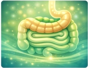 Soutien du confort digestif avec iTeraCare terahertz, intestins, digestion et équilibre du système digestif